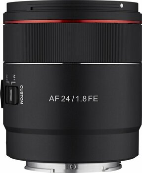 Lens for photo and video
 Samyang AF 24mm f/1.8 Sony FE - 2