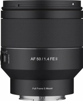 Lens for photo and video
 Samyang AF 50mm F/1.4 Sony FE II - 2