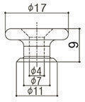 Strap Lock Gotoh EP-B3 Strap Lock Chróm - 1