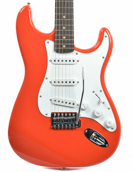 Electric guitar Fender Squier Affinity Stratocaster RW Race Red - 2