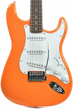 Guitare électrique Fender Squier Affinity Stratocaster RW Competition Orange - 3