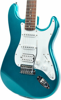 Guitare électrique Fender Squier Affinity Stratocaster HSS RW Race Green - 3
