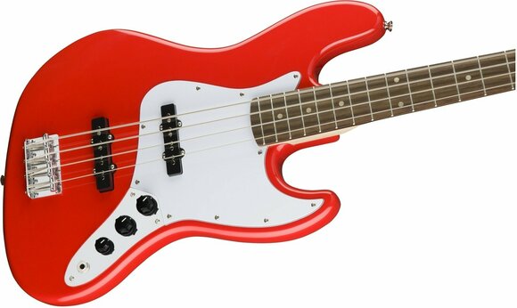 Bajo de 4 cuerdas Fender Squier Affinity Jazz Bass RW Race Red - 3