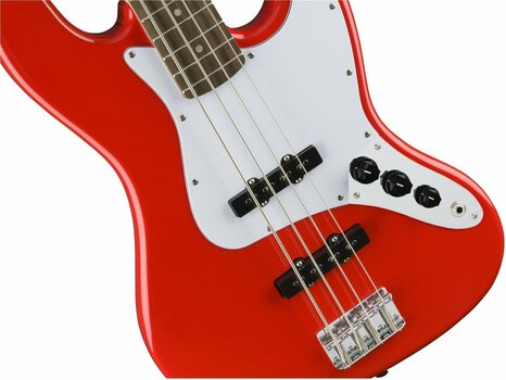 Bajo de 4 cuerdas Fender Squier Affinity Jazz Bass RW Race Red - 6