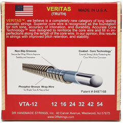 Struny pre akustickú gitaru DR Strings VTA-12 Struny pre akustickú gitaru - 1
