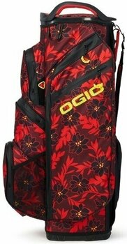 Cart Bag Ogio All Elements Silencer Red Flower Party Cart Bag - 4