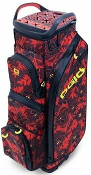 Cart Bag Ogio All Elements Silencer Red Flower Party Cart Bag - 7