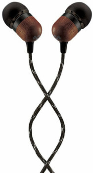 In-Ear Headphones House of Marley Smile Jamaica 1-Button Remote with Mic Signature Black - 3