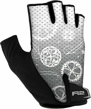 Cykelhandskar R2 Easer Bike Gloves White/Grey S Cykelhandskar - 3