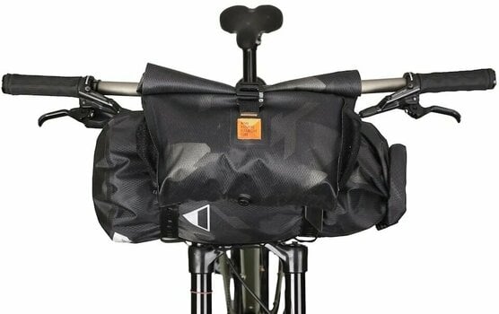 Saco para bicicletas Woho X-Touring Handlebar Harness Bolsa de guidão Black - 11