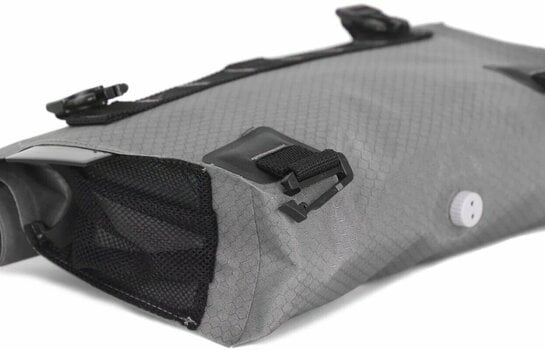 Fietstas Woho X-Touring Add-On Handlebar Pack Dry Honeycomb Iron Grey 3 L - 4