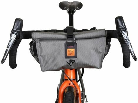 Fahrradtasche Woho X-Touring Add-On Handlebar Pack Dry Honeycomb Iron Grey 3 L - 7