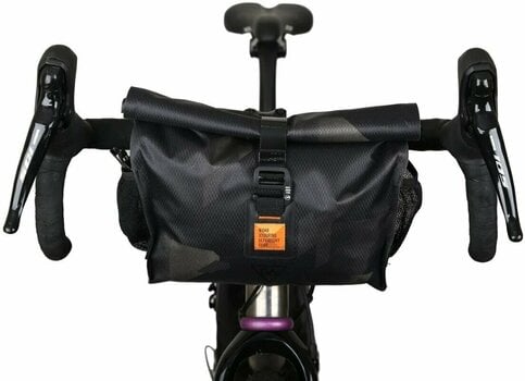 Fahrradtasche Woho X-Touring Add-On Handlebar Pack Dry Cyber Camo Diamond Black 3 L - 6