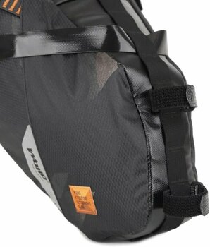 Fahrradtasche Woho X-Touring Saddle Bag Dry Cyber Camo Diamond Black L - 9