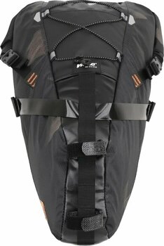 Polkupyörälaukku Woho X-Touring Saddle Bag Dry Cyber Camo Diamond Black L - 10