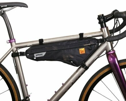 Bicycle bag Woho X-Touring Frame Bag Cyber Camo Diamond Black S - 5