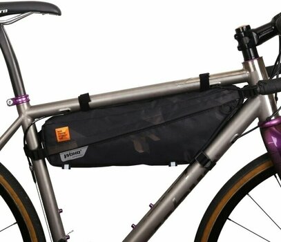 Bolsa de bicicleta Woho X-Touring Frame Bag Cyber Camo Diamond Black M - 5