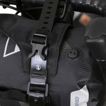 Saco para bicicletas Woho X-Touring Handlebar Harness Bolsa de guidão Black - 6