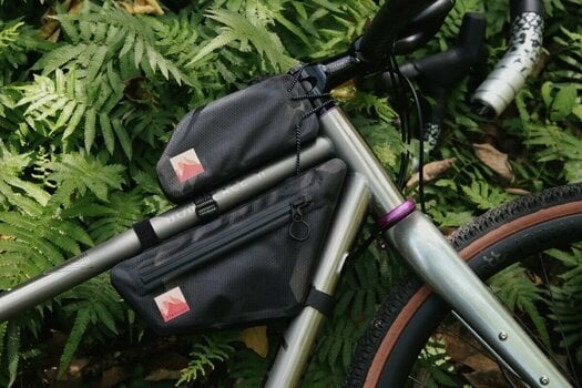 Fahrradtasche Woho X-Touring Frame Bag Dry Cyber Camo Diamond Black S 2 L - 9