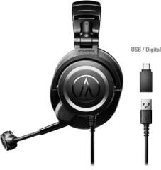 PC slúchadlá Audio-Technica ATH-M50xSTS USB Čierna PC slúchadlá - 1
