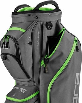 Golf Bag Cobra Golf Ultralight Pro Cart Bag Quiet Shade/Green Gecko Golf Bag - 3
