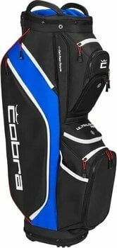 Чантa за голф Cobra Golf Ultralight Pro Cart Bag Puma Black/Electric Blue Чантa за голф - 2