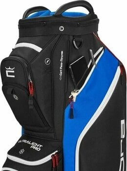 Golftas Cobra Golf Ultralight Pro Cart Bag Puma Black/Electric Blue Golftas - 4