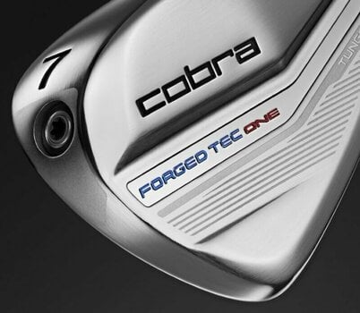 Kij golfowy - želazo Cobra Golf King Forged Tec Irons 4-PW RH Steel Stiff - 6