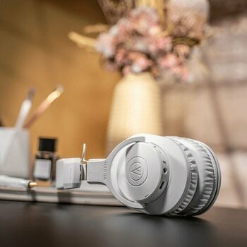 Wireless On-ear headphones Audio-Technica ATH-M20xBT White - 5