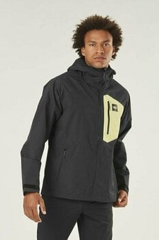 Outdoorjas Picture Abstral+ 2.5L Jacket Outdoorjas Black/Yellow 2XL - 3