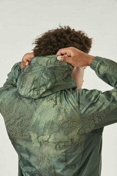 Outdoor Jacket Picture Laman Printed Jacket Geology Green L Outdoor Jacket - 5
