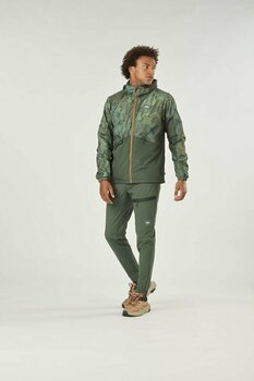 Outdoor Jacket Picture Laman Printed Jacket Geology Green L Outdoor Jacket - 18