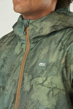 Outdoor Jacket Picture Laman Printed Jacket Geology Green XL Outdoor Jacket - 7