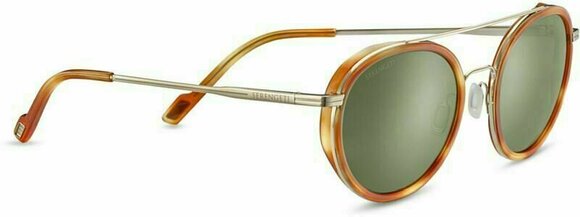 Lifestyle Glasses Serengeti Geary Light Gold/Orange Turtoise Acetate/Mineral Polarized Lifestyle Glasses - 3