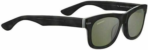 Lifestyle Glasses Serengeti Foyt Shiny Black Transparent Layer/Mineral Polarized Lifestyle Glasses - 3