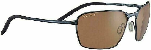 Lifestyle Glasses Serengeti Shelton Shiny Navy Blue/Mineral Polarized Drivers M Lifestyle Glasses - 3