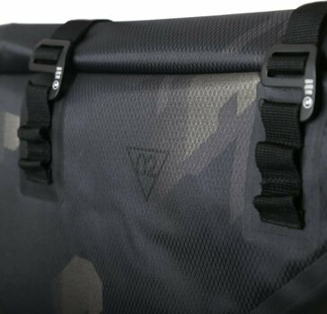 Чанта за велосипеди Woho X-Touring Dry Чанта за рамка Cyber Camo Diamond Black L 12 L - 7