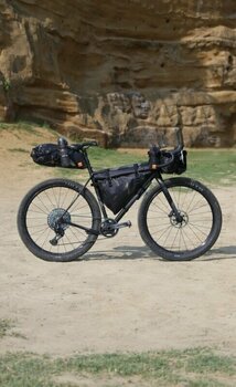 Fahrradtasche Woho X-Touring Frame Bag Dry Cyber Camo Diamond Black L 12 L - 13