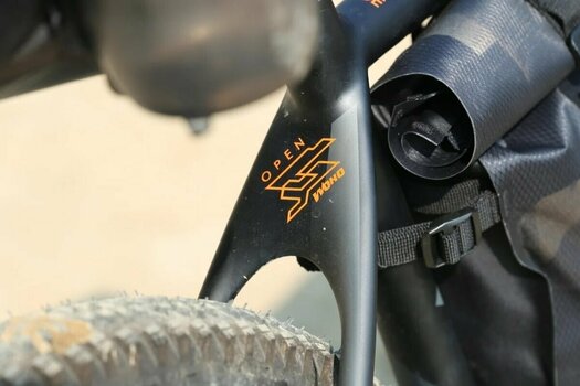 Sac de vélo Woho X-Touring Frame Bag Dry Cyber Camo Diamond Black L 12 L - 14