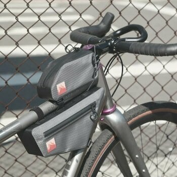 Saco para bicicletas Woho X-Touring Top Tube Bag Dry Honeycomb Iron Grey 1,1 L - 10