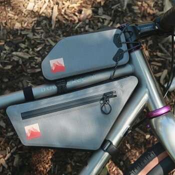 Sac de vélo Woho X-Touring Top Dry Sac de cadre Honeycomb Iron Grey 1,1 L - 11