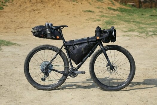 Чанта за велосипеди Woho X-Touring Dry Bag Cyber Camo Diamond Black 7 L - 10