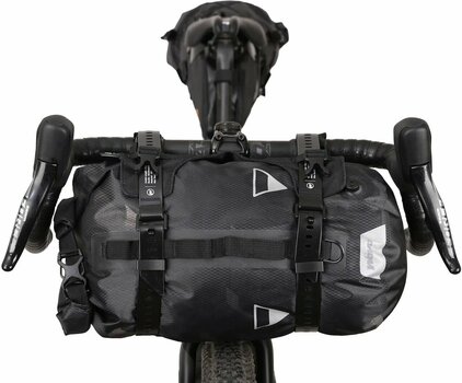 Geantă pentru bicicletă Woho X-Touring Dry Geantă pentru ghidon Cyber Camo Diamond Black 15 L - 8