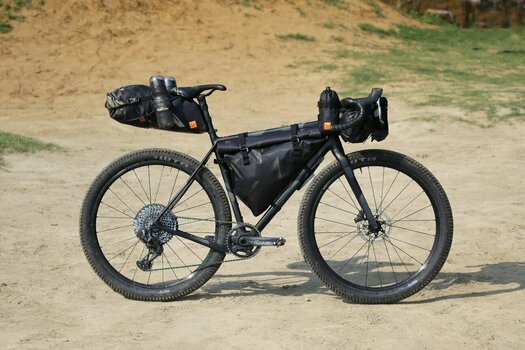 Bolsa de bicicleta Woho X-Touring Dry Bag Cyber Camo Diamond Black 15 L Bolsa de bicicleta - 10