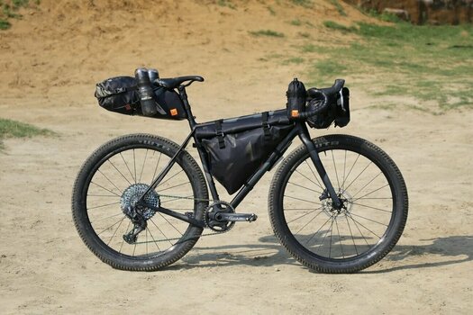 Fietstas Woho X-Touring Dry Stuurtas Cyber Camo Diamond Black 15 L - 10