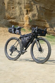 Bicycle bag Woho X-Touring Dry Handlebar Bag Cyber Camo Diamond Black 15 L - 11