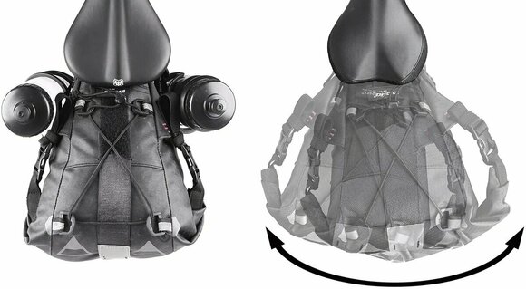 Cyclo-carrier Woho X-Touring Saddle Bag Stabilizer Brooks B-Series Black Rear Carriers - 3