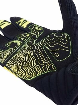Kolesarske rokavice Meatfly Irvin Bike Gloves Black/Safety Yellow 2XL Kolesarske rokavice - 4