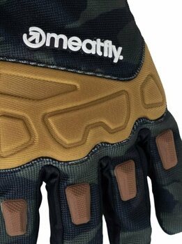guanti da ciclismo Meatfly Irvin Bike Gloves Rampage Camo/Brown XL guanti da ciclismo - 2