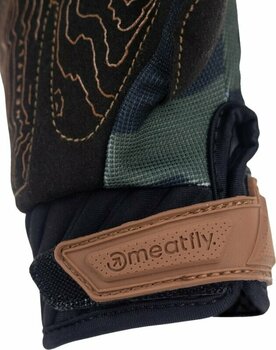 guanti da ciclismo Meatfly Irvin Bike Gloves Rampage Camo/Brown XL guanti da ciclismo - 3